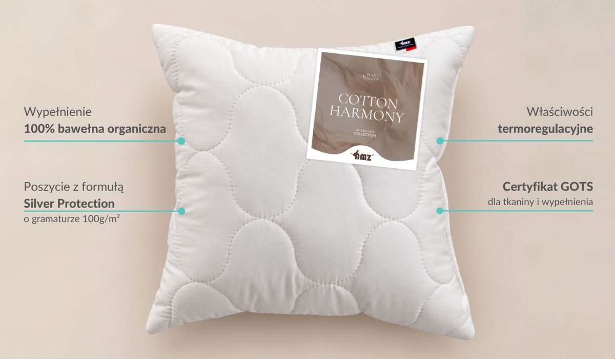 Dlaczego warto kupić poduszkę Cotton Harmony